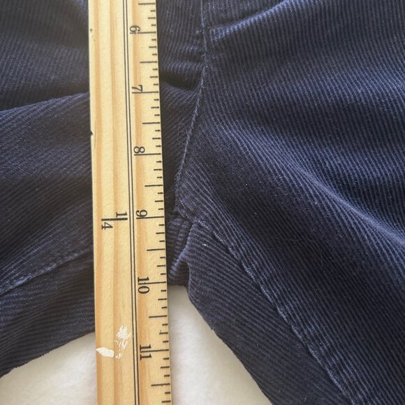 J. Crew Factor Women Corduroy Matchstick Straight Leg Pants SZ 30R Indigo - Picture 8 of 10